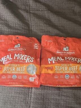 Stella & Chewy's Meal Mixers Stella's Super Beef - Red & Orange Pack